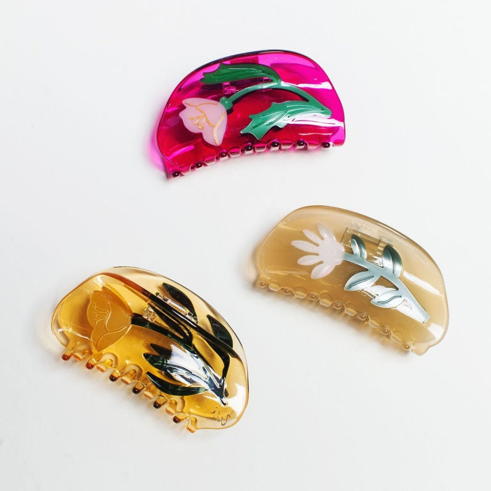 Floral Hair Claw