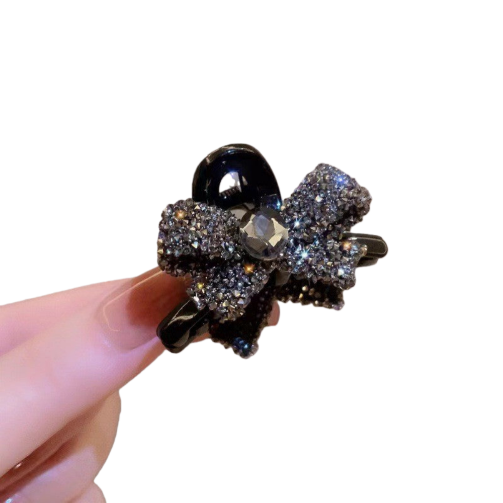 Mini Bow Hair Clip – Simple Chic Small Claw Clip