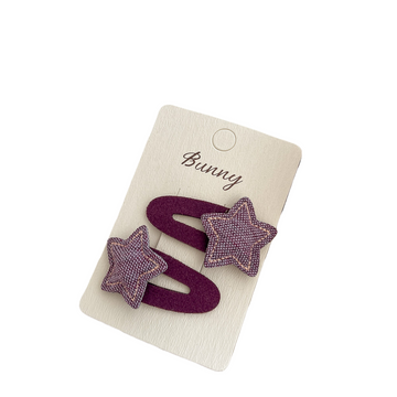 Purple Star BB Hair Clip – Ins Style Side & Bangs Clip