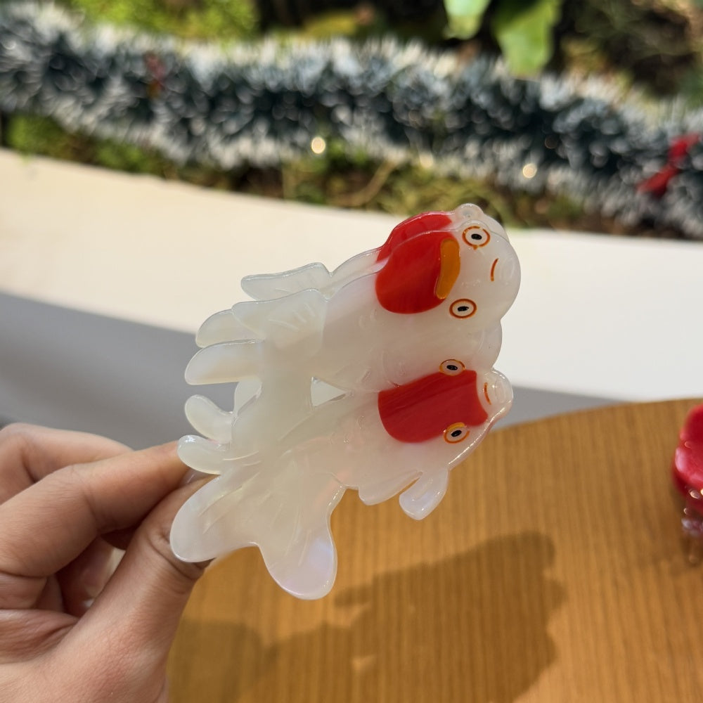Twin Koi Ocean Series Hair Clip