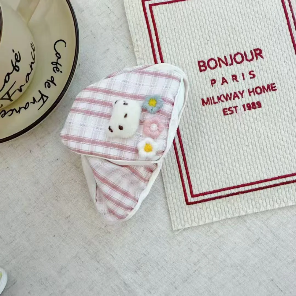 Cute Striped Bear Claw Clip