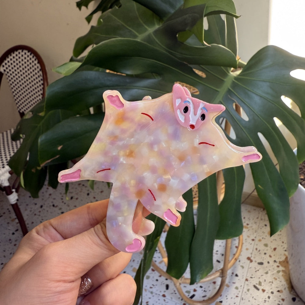 Sugar Glider Hair Clip – Cute Animal Hair Accessory