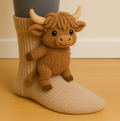 highland cow socks