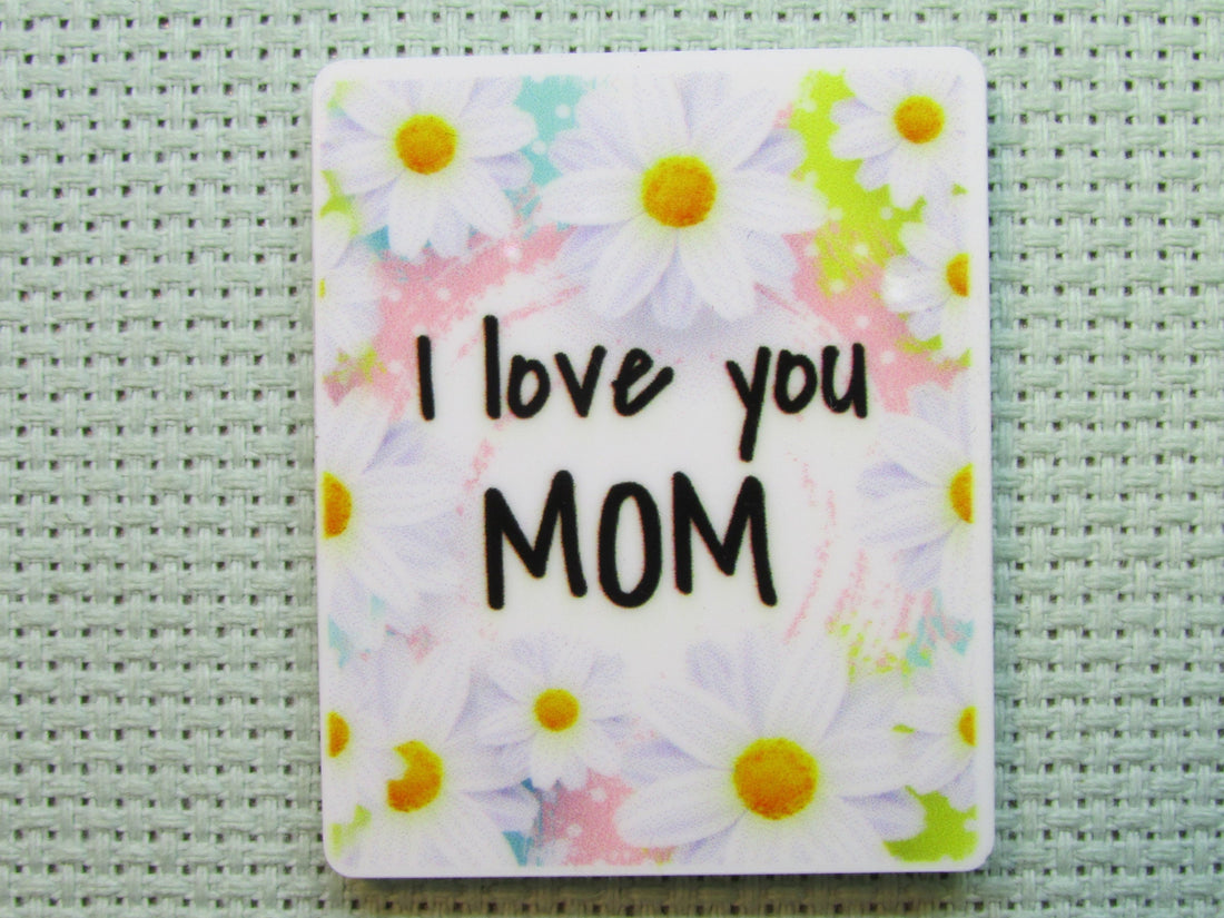 First view of the I Love You White Daisies Needle Minder