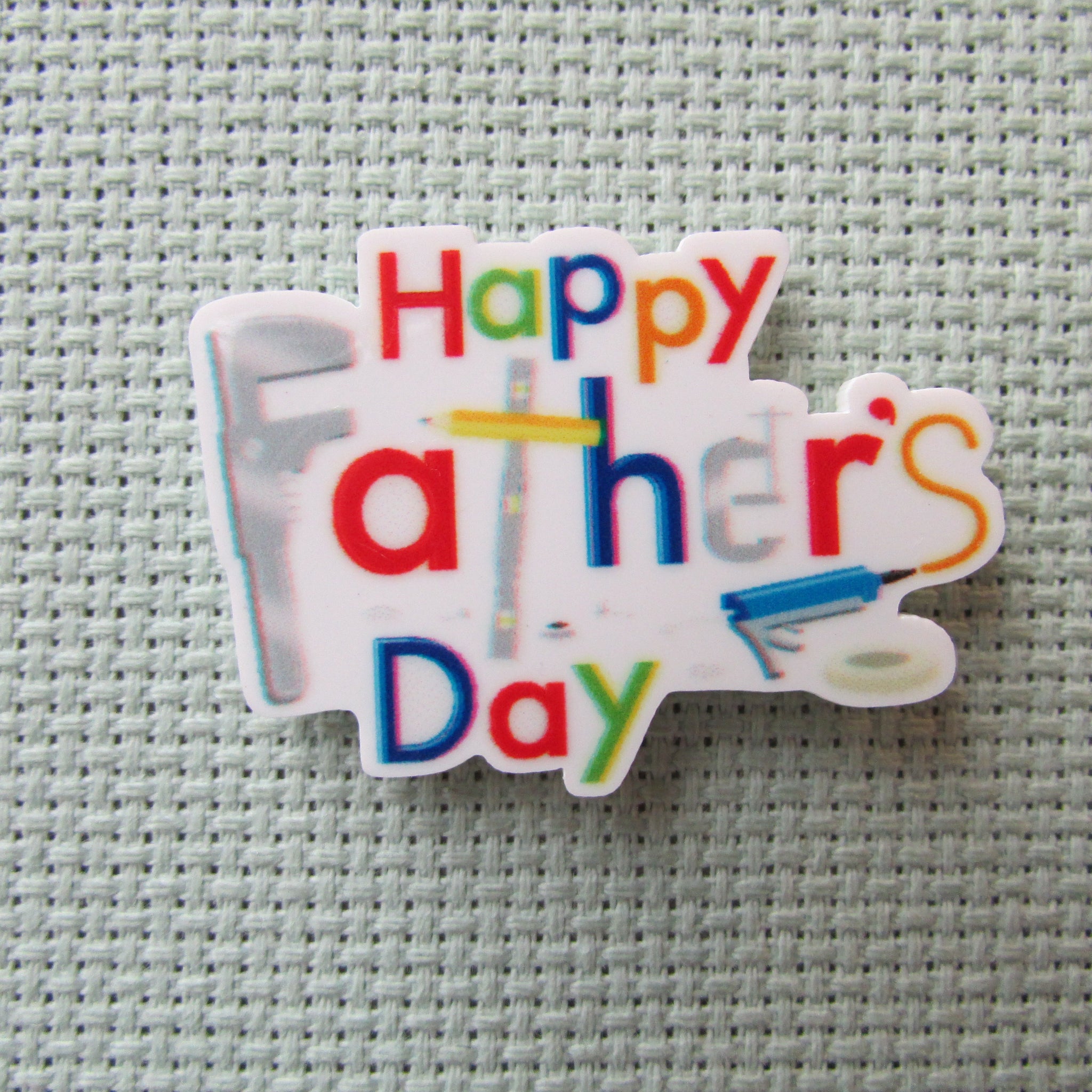 First view of the Happy Father's Day Needle Minder