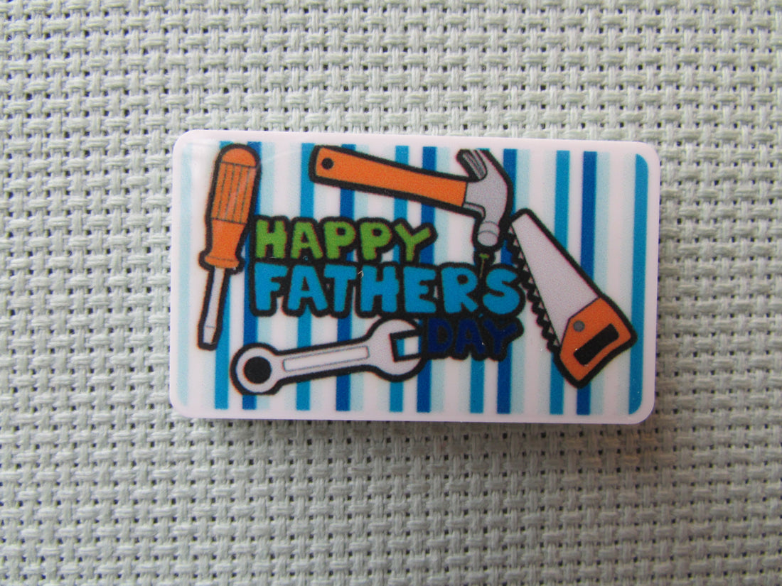 First view of the Happy Father's Day Needle Minder