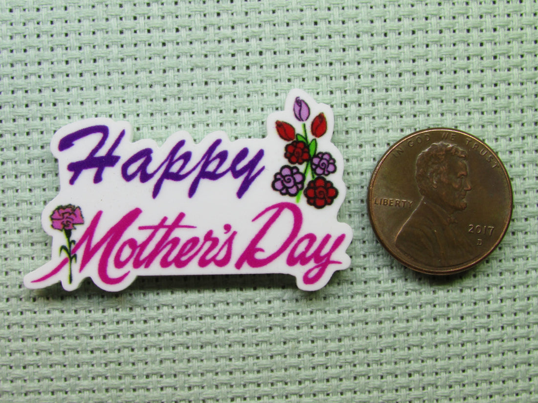 First view of the Happy Mother's Day Needle Minder