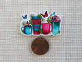 Second view of Mom's Favorite Beverage Needle Minder.