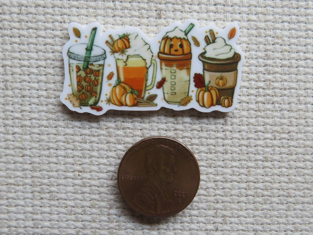 First view of Thanksgiving Drinks Needle Minder.