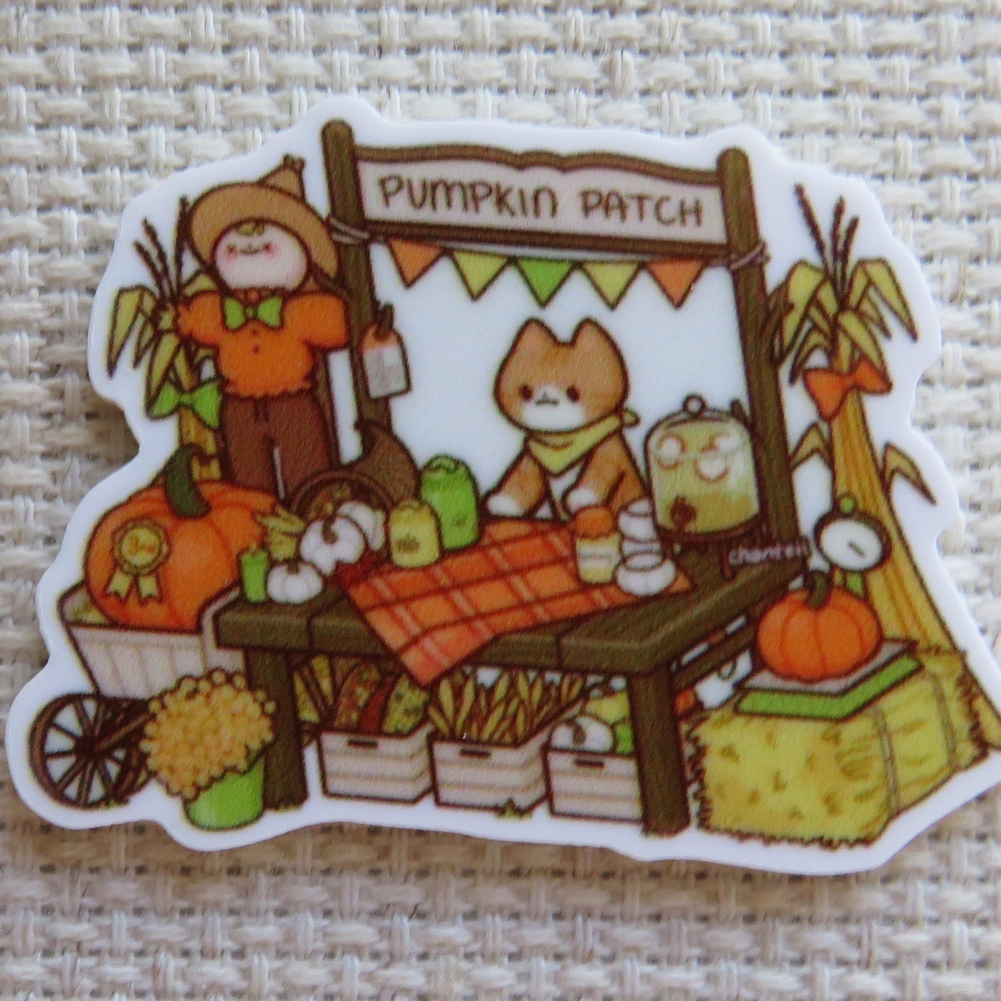 First view of Pumpkin Patch Stand Needle Minder