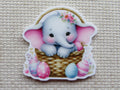 First view of Easter Elephant Needle Minder.