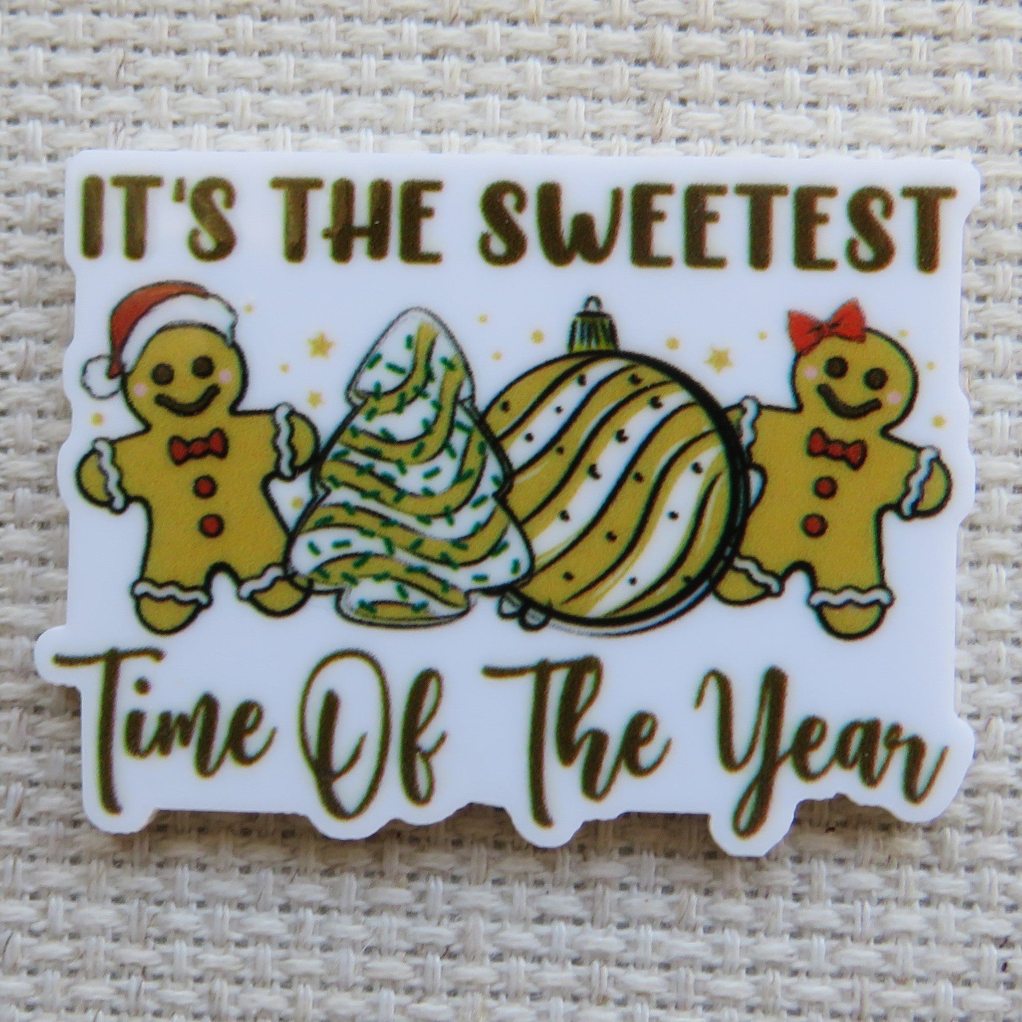 First view of It's the Sweetest Time of the Year Needle Minder.