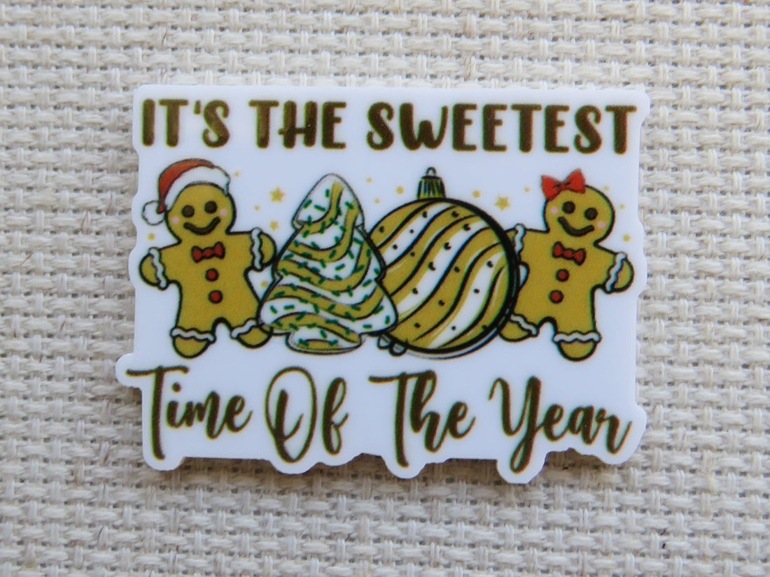 First view of It's the Sweetest Time of the Year Needle Minder.