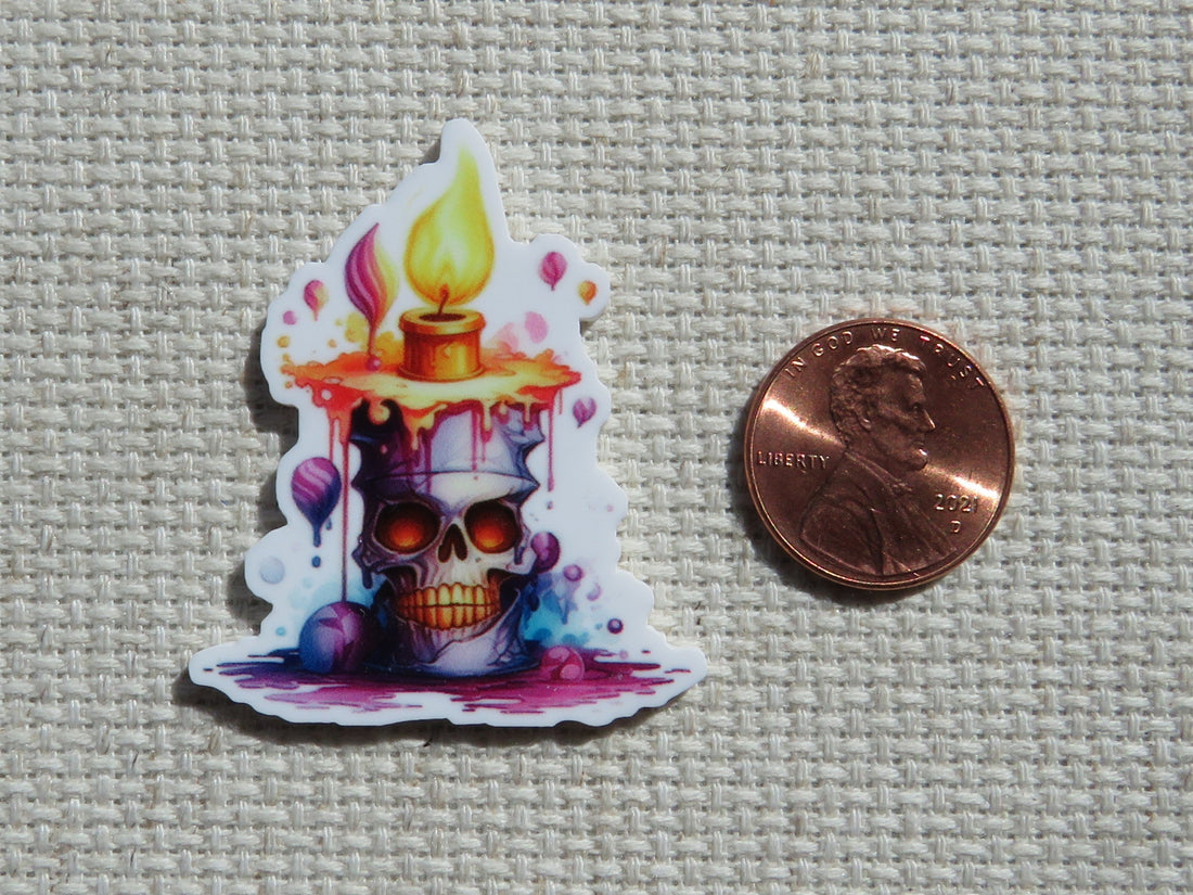 First view of Skull Candle Needle Minder.