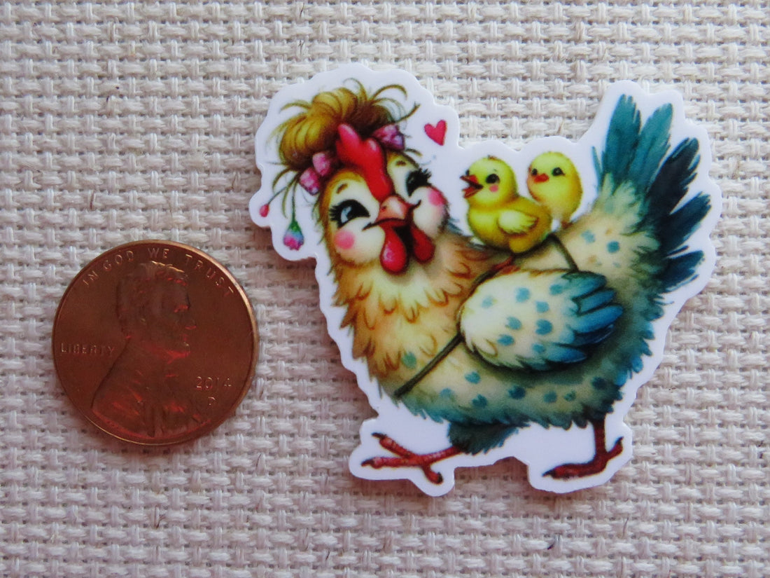 First view of Mother Hen Needle Minder.