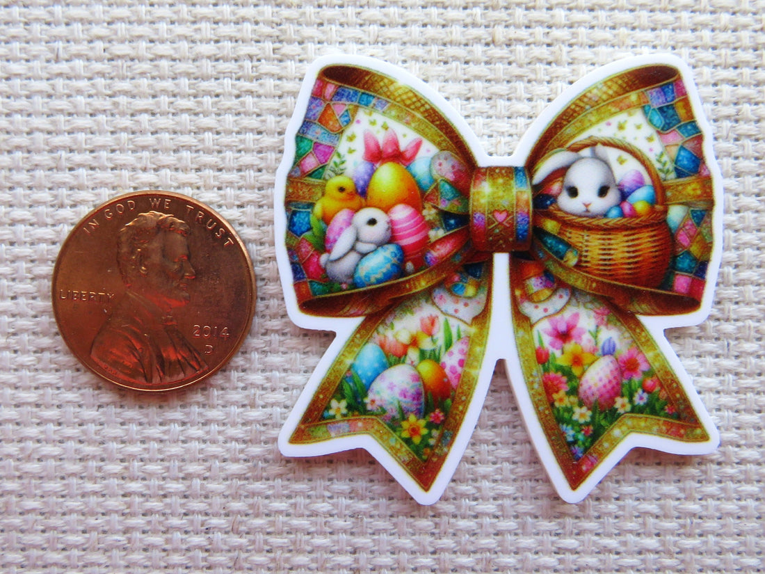 First view of Easter Bow Needle Minder.