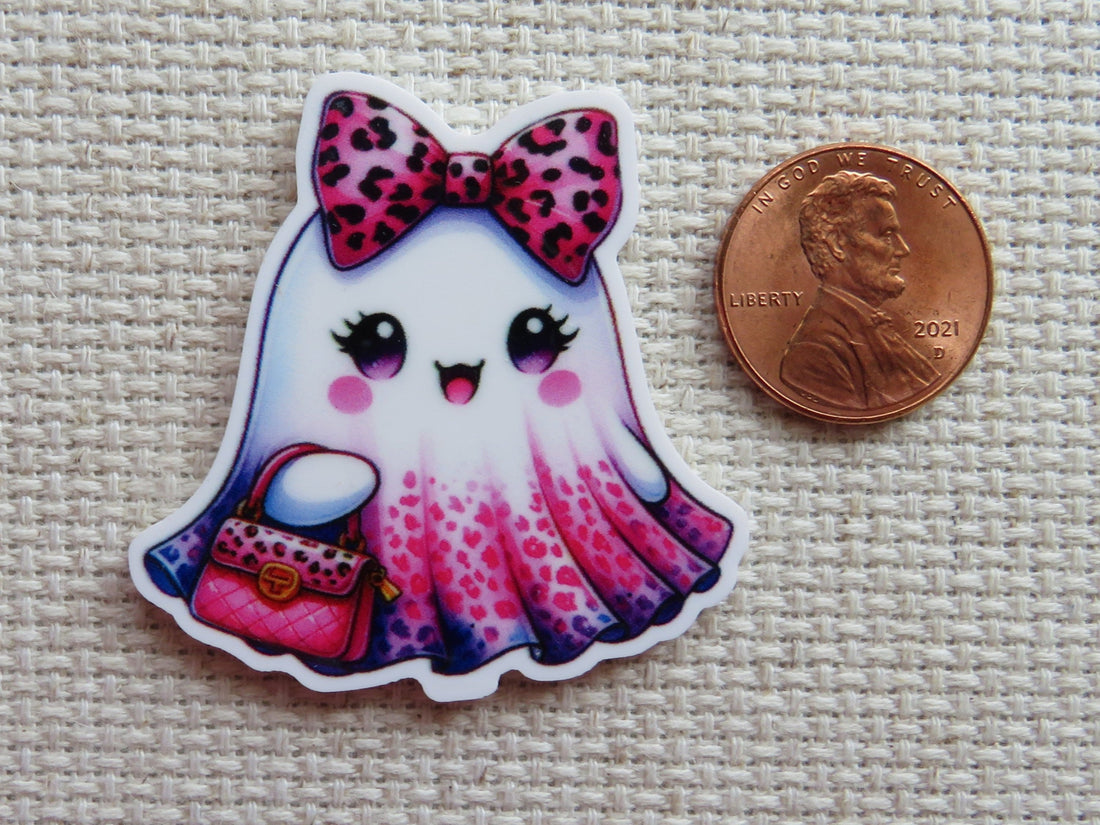 First view of Pink Ghost Needle Minder.