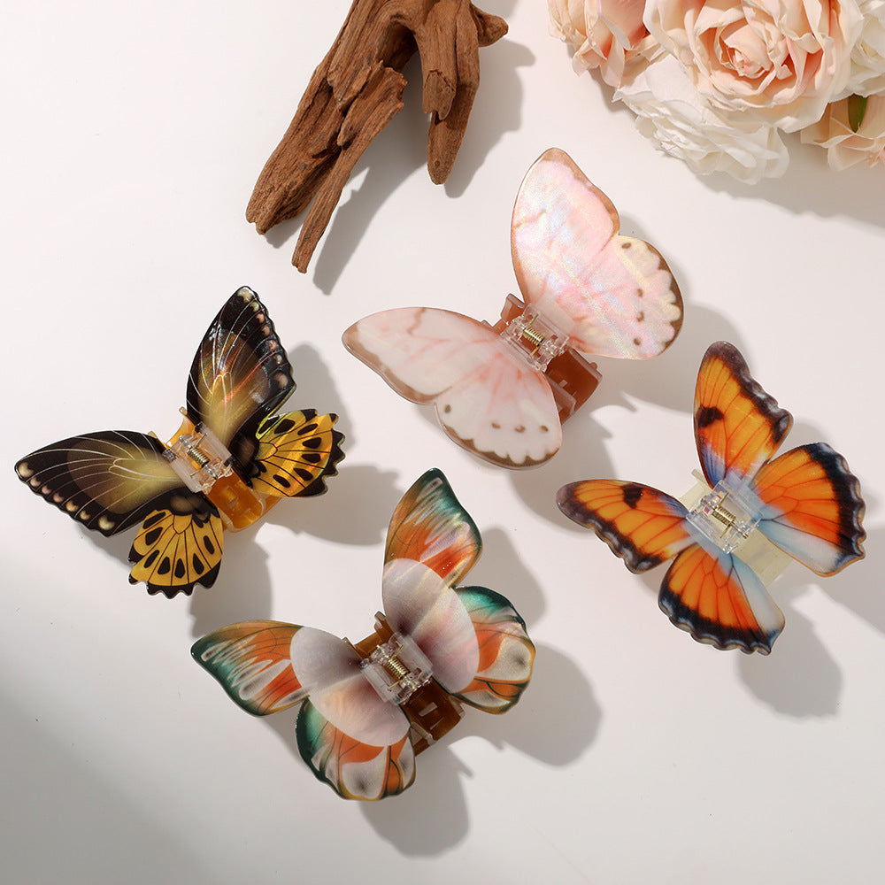 Kisses Crown Butterfly Hair Claw