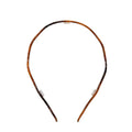 Starlet Headband in Curved Amber