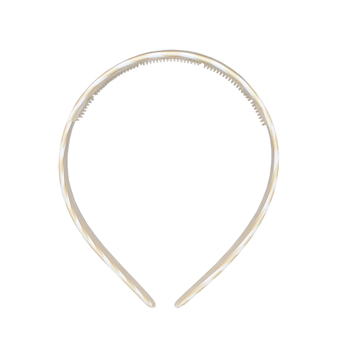 Starlet Headband in Amaretto Cabana front and side view