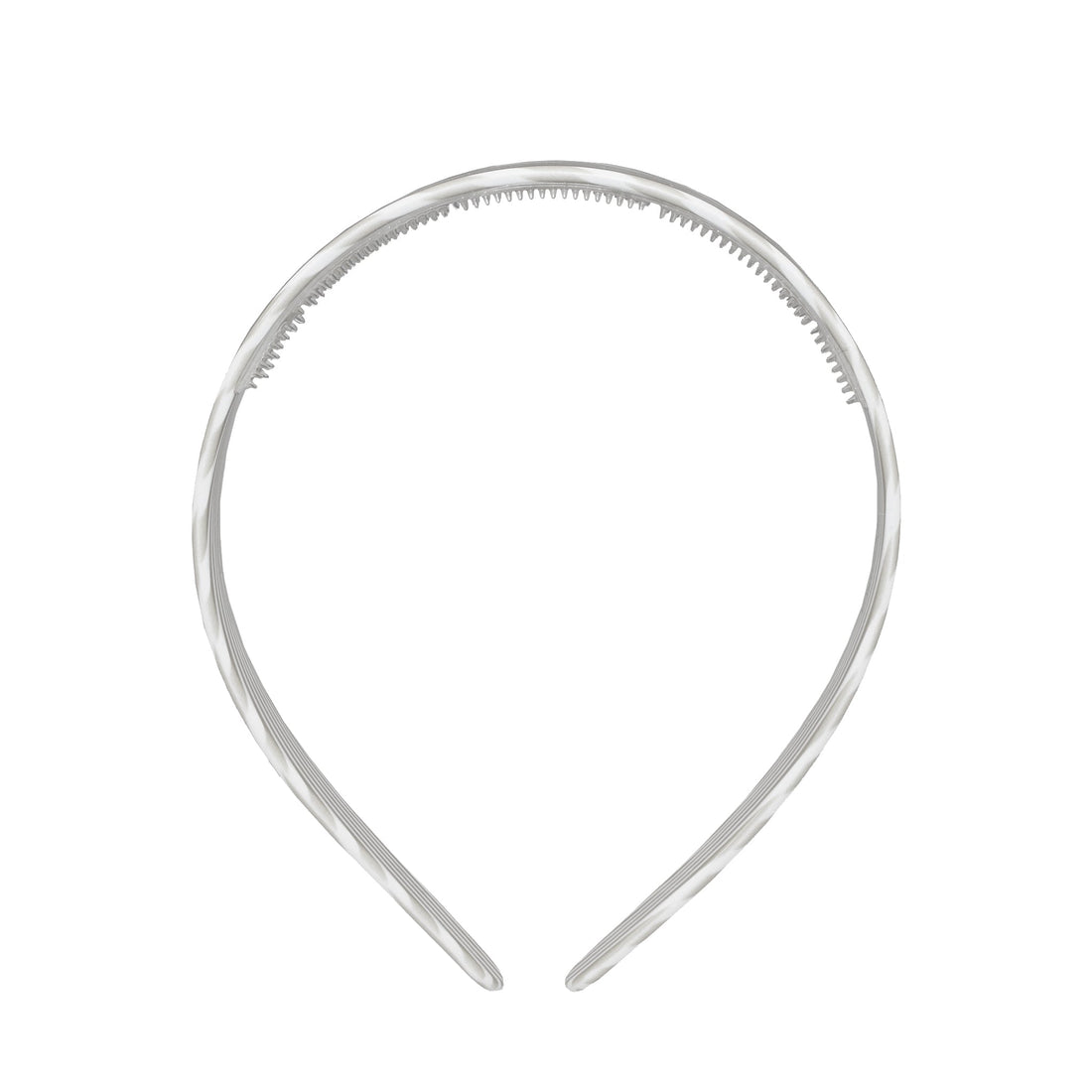 Starlet Headband in Grey Cabana front and side views