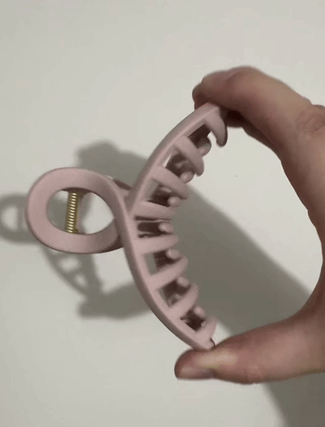 Matte Soft Silicone Hair Claw Clip