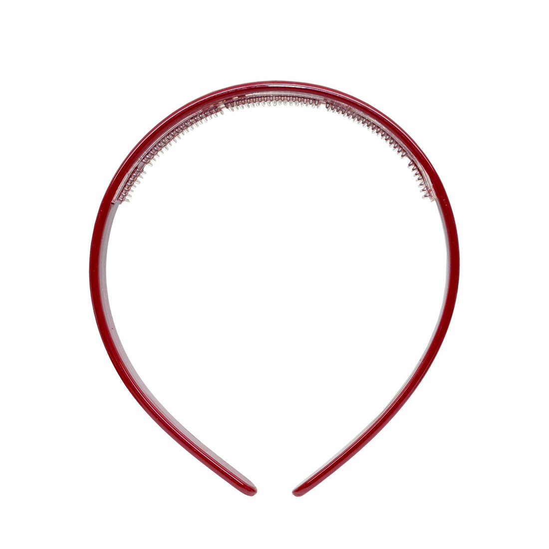 Wide Starlet Headband in Cherry Kiss front and side views